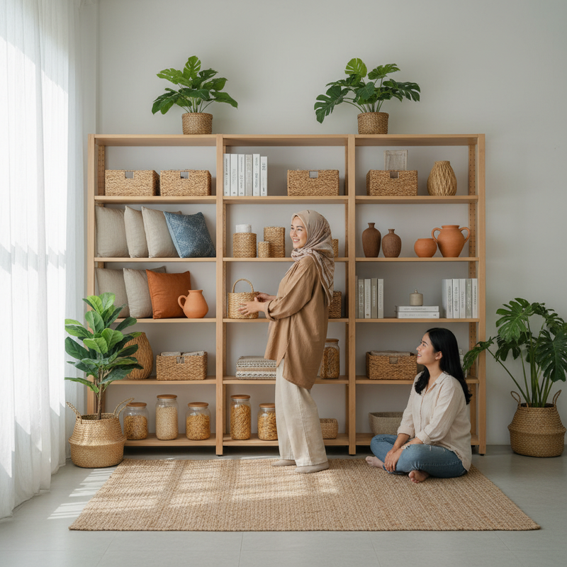 Rak Penyimpanan Praktis Rumah