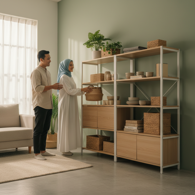 Rak Penyimpanan Untuk Rumah Minimalis