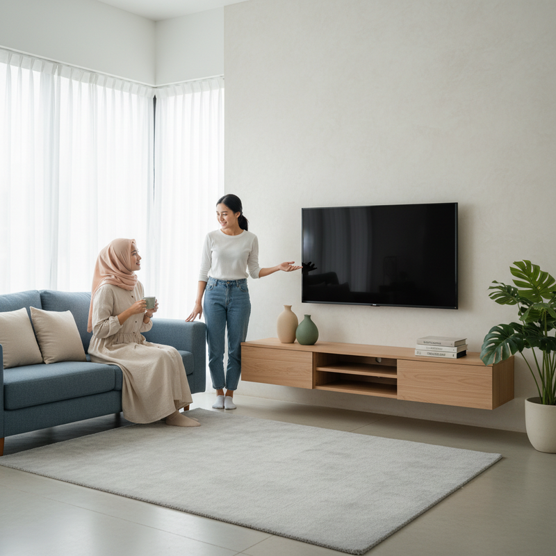 Rak TV Minimalis Rumah