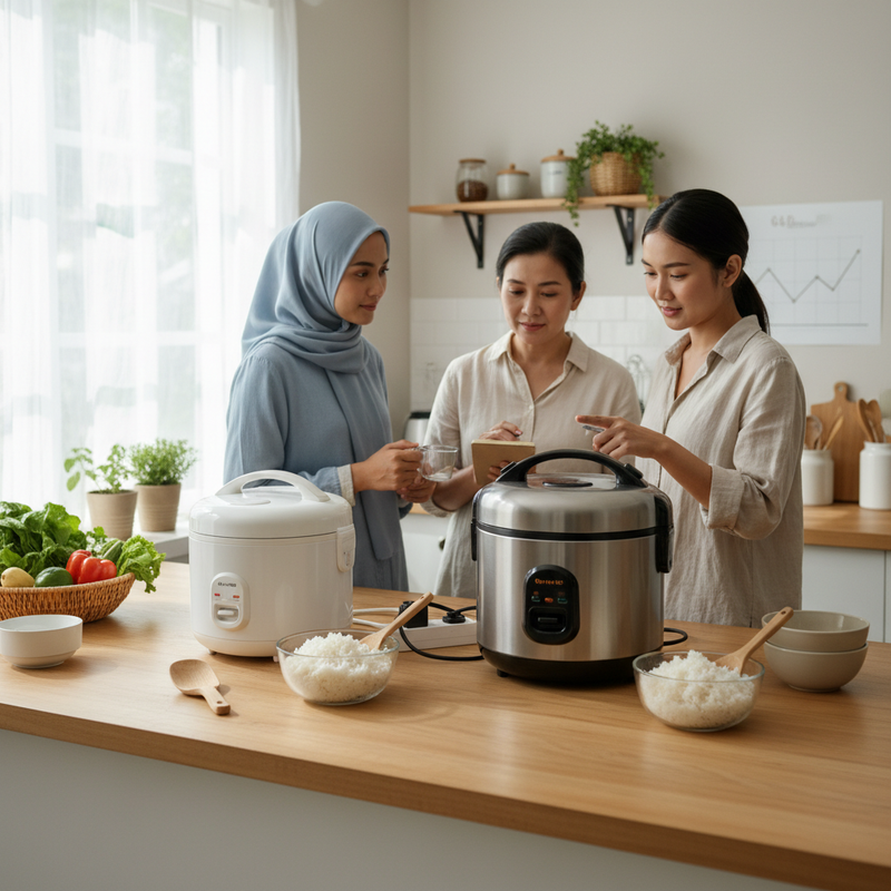 Rice Cooker Kapasitas 1 Liter versus 1,8 Liter, Mana yang Lebih Hemat Listrik