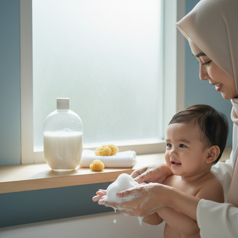 Sabun Bayi Yang Lembut Di Kulit