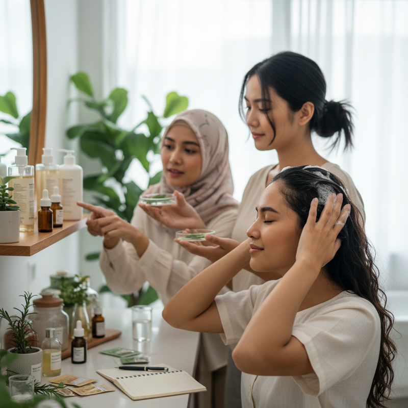 Sampo untuk Rambut Rontok, Bahan Aktif Apa yang Perlu Ada