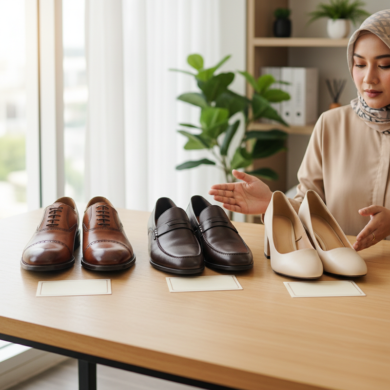 Sepatu Kulit Asli versus Kulit Sintetis untuk Kerja, Cara Membedakannya