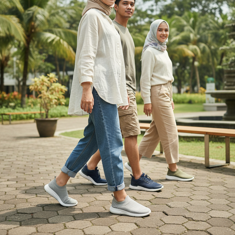 Sepatu Nyaman untuk Aktivitas Harian