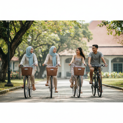 Sepeda Untuk Aktivitas Santai Harian