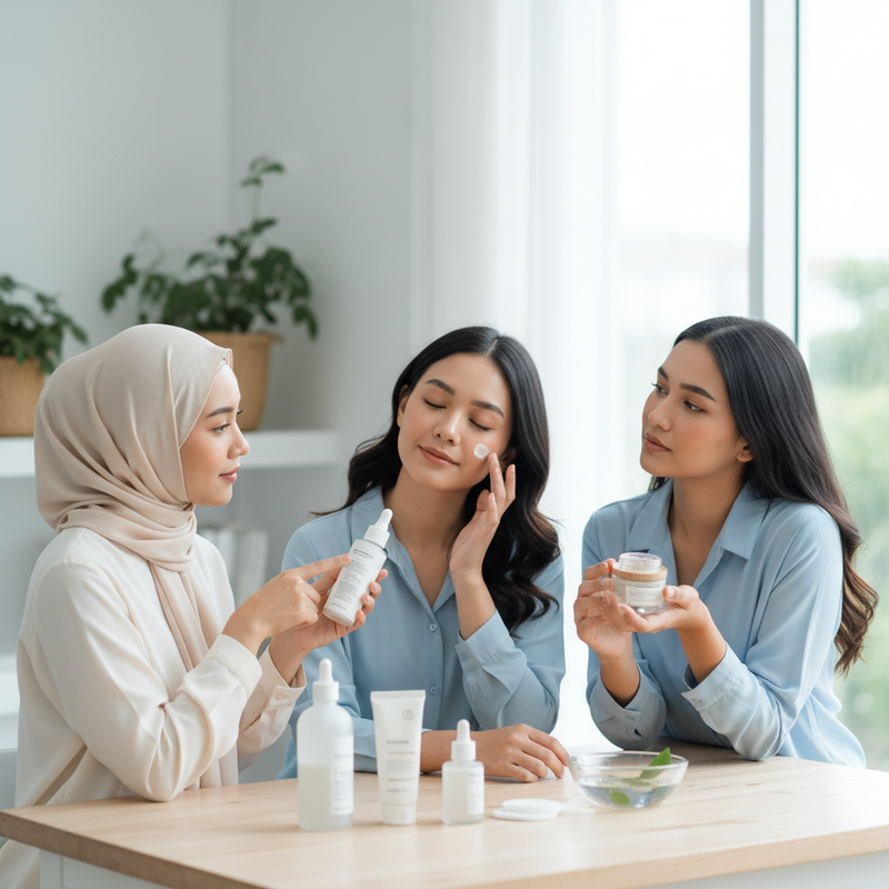 Skincare Dasar untuk Kulit Sensitif Pemula