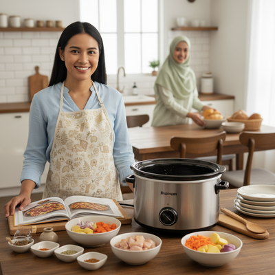 Slow Cooker, Kapasitas dan Daya yang Tepat untuk Memasak Keluarga