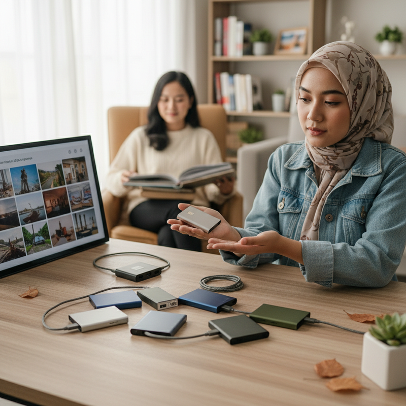 SSD Eksternal untuk Simpan Data