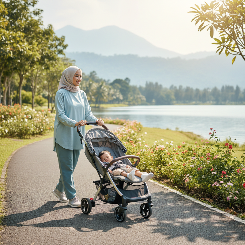 Stroller Ringan Untuk Aktivitas Luar Ruangan