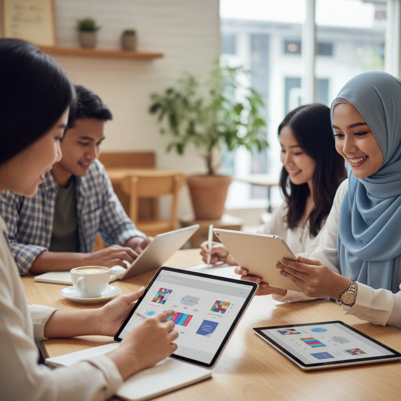 Tablet Praktis untuk Belajar Online