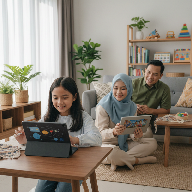 Tablet untuk Anak Sekolah dan Hiburan Ringan
