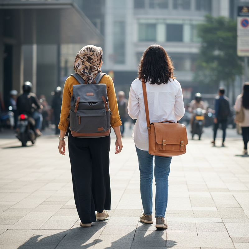Tas Ransel atau Tas Selempang untuk Commuter Harian