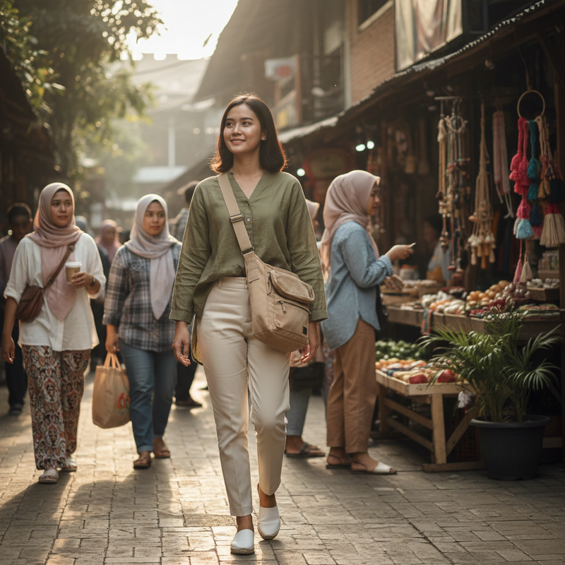 Tas Selempang Praktis untuk Aktivitas Harian