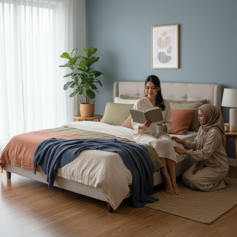 Tempat Tidur Nyaman Untuk Kamar Tidur