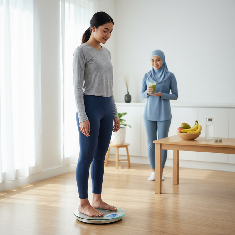 Timbangan Digital dengan Akurasi Stabil