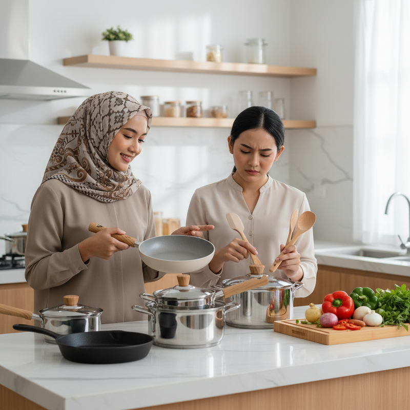 Tips Memilih Alat Masak Aman