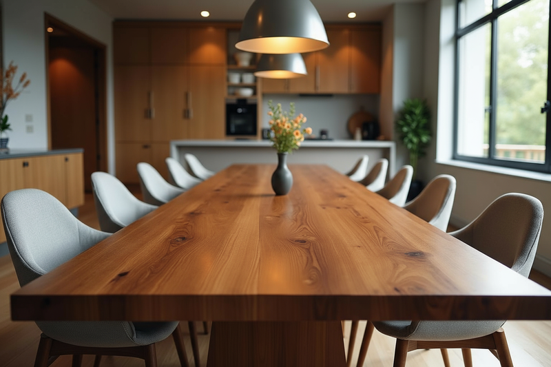 Tips Memilih Meja Makan Kayu Solid untuk Rumah Modern