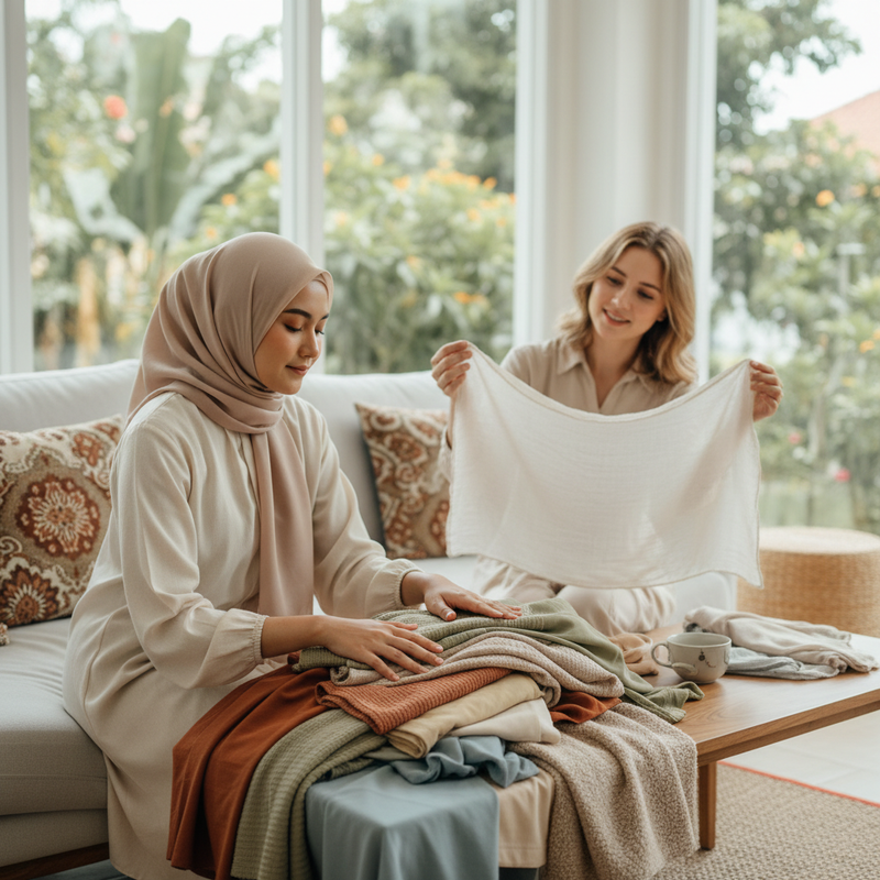 Tips Menentukan Bahan Pakaian Nyaman