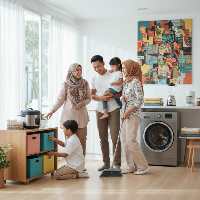 Tips Menyesuaikan Alat Rumah Tangga dengan Keluarga