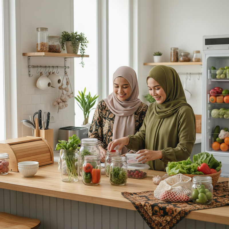 Tips Menyimpan Bahan Makanan