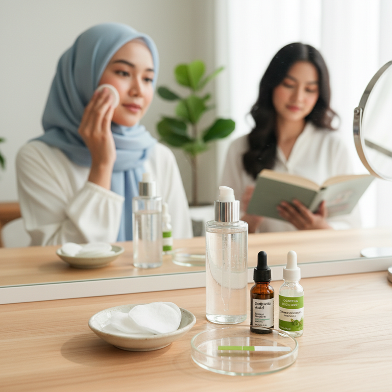 Toner untuk Kulit Berjerawat, pH Berapa yang Dianjurkan