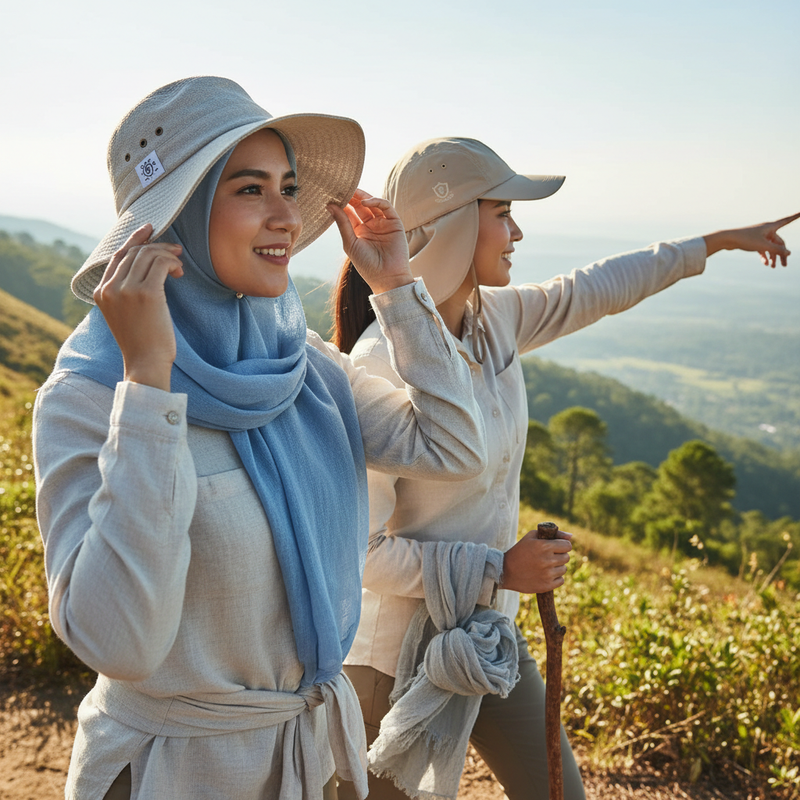 Topi untuk Aktivitas Outdoor, UV Protection Index Berapa yang Cukup