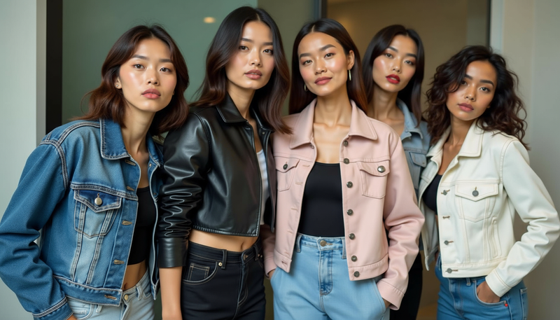 Tren Cropped Jackets 2025: Jaket Pendek yang Viral dan Modis