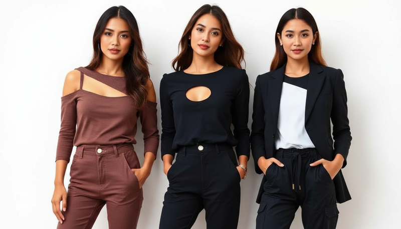 Tren Cut-Out Tops 2025: Minimalis, Edgy, dan Viral di Media Sosial