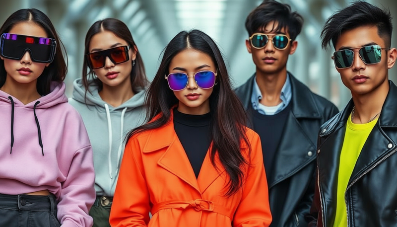 Tren Kacamata Futuristik 2025: Bold, Edgy, dan Jadi Pusat Perhatian