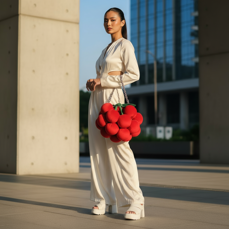 Tren Viral Tas Cherry 2025: Aksesori Imut yang Jadi Fashion Statement