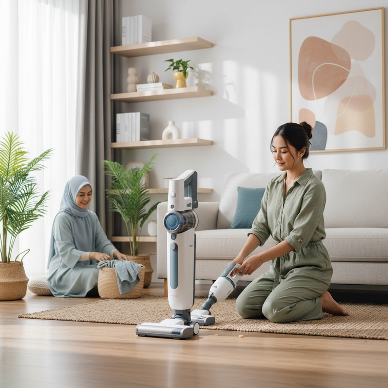 Vacuum Cleaner Ringkas Untuk Kehidupan Harian