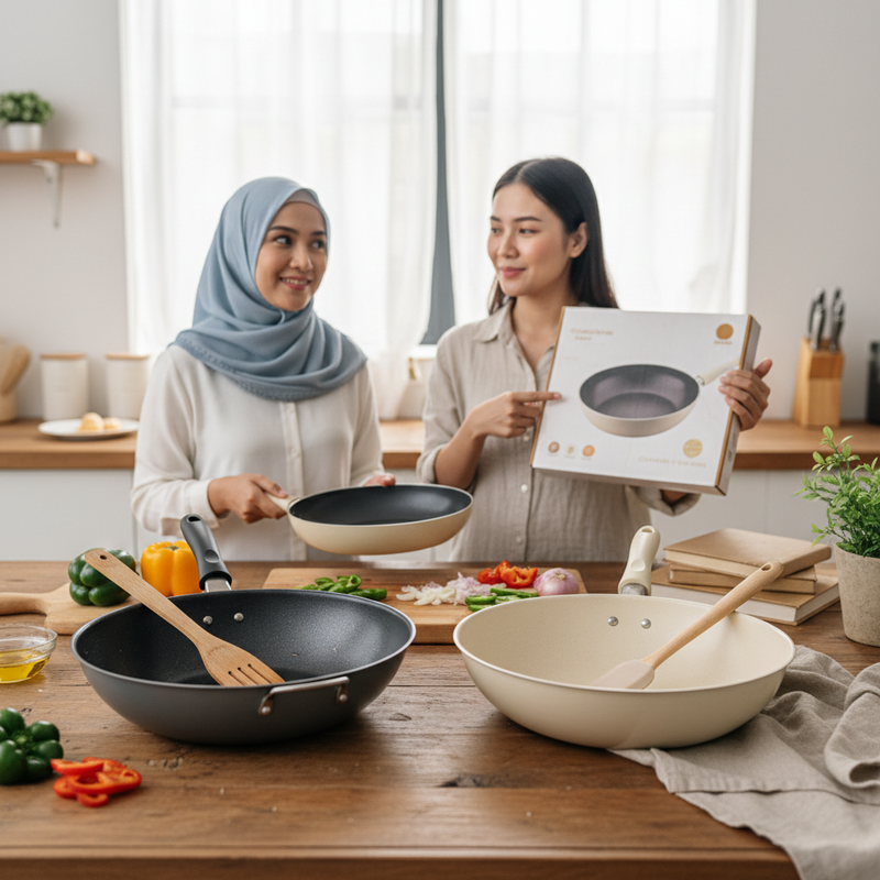 Wajan Anti Lengket, Lapisan Teflon versus Lapisan Keramik dari Sisi Ketahanan