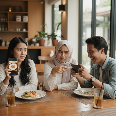 Waspada Foto Makanan di Aplikasi yang Tidak Sesuai dengan Aslinya