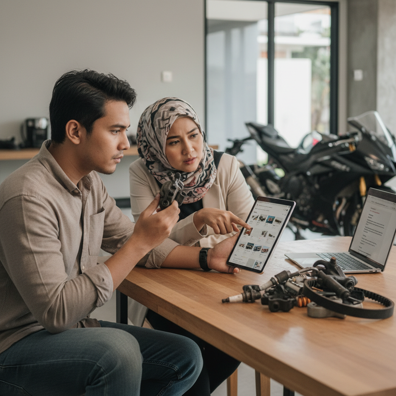 Waspada Iklan Suku Cadang Murah di Marketplace yang Tidak Disertai Garansi Jelas