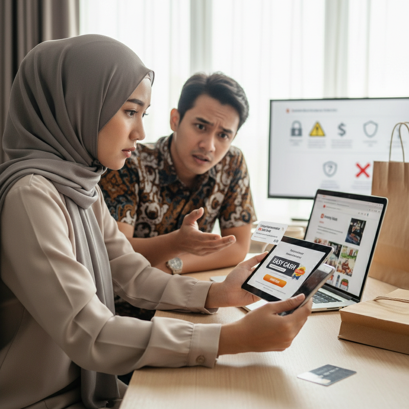 Waspada Pinjaman Online Ilegal yang Menyasar Pengguna Marketplace