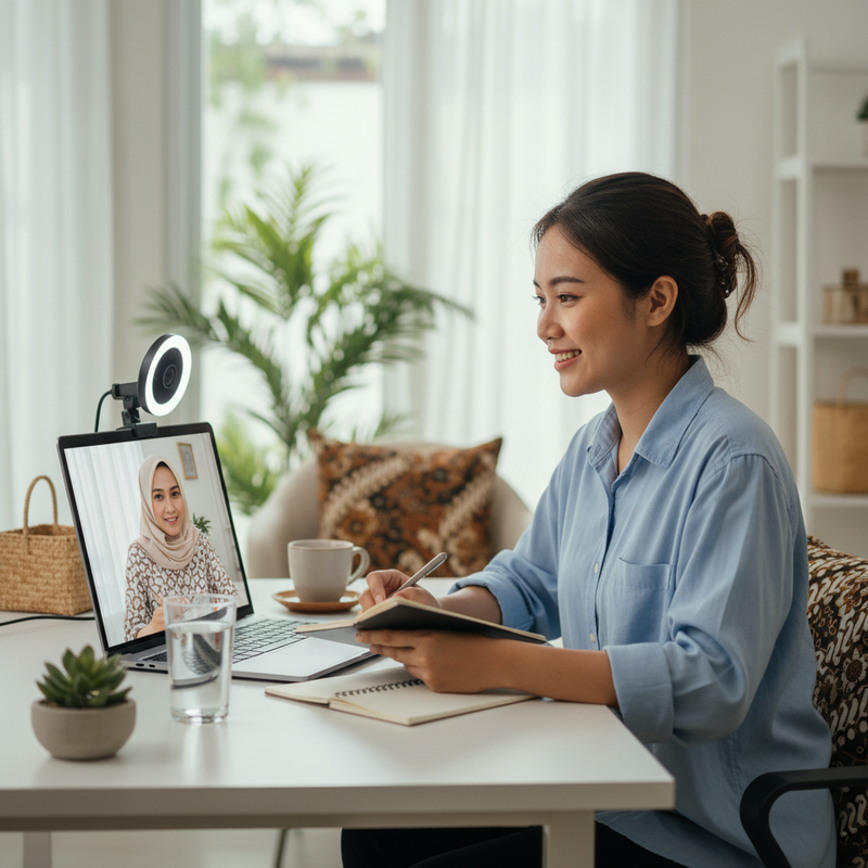 Webcam Jernih untuk Meeting Online